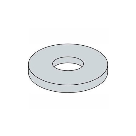 Titan Fasteners 1/2in Fender Washer - .535in I.D. - .047/.08in Thick - Steel - Zinc - Grade 2 - Pkg of 50 AZA08048
